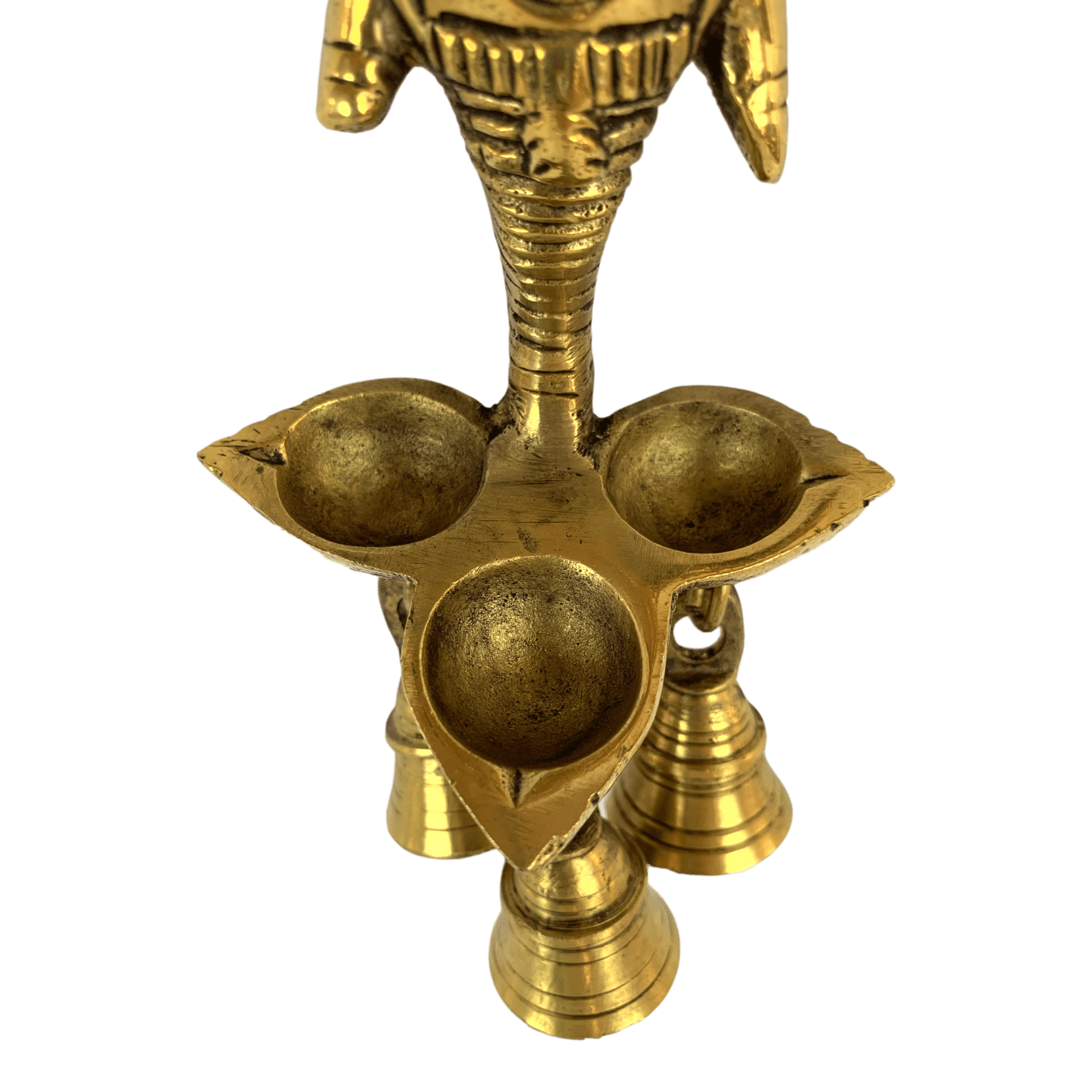 Figura de bronce veladora Ganesh